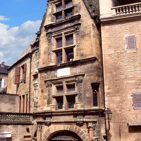 De Charme, Sarlat-la-caneda, Jardin וילה *